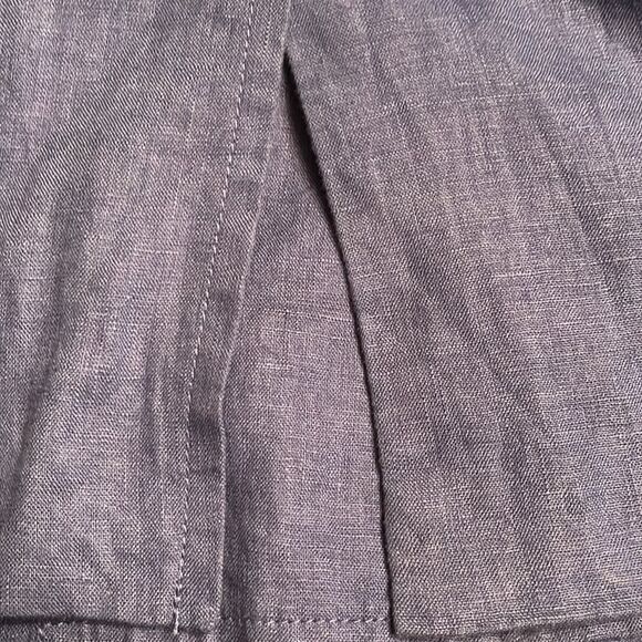 Madewell Double-Breasted Crossover Blazer in 100% Linen blue Women’s Sz XXS NWOT - Picture 13 of 13